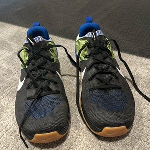 Nike 924423-006 Metcon DSX Flyknit 2 Shoes Training Sneakers Size 12 Black Volt